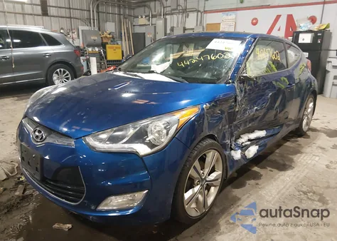 2016 Hyundai Veloster from USA, damaged, VIN KMHTC6AD7GU302358